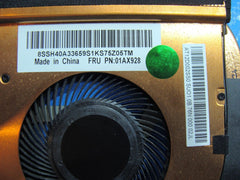 Lenovo ThinkPad 14" T470 Genuine CPU Cooling Fan w/Heatsink 01AX928 AT12D002SS0