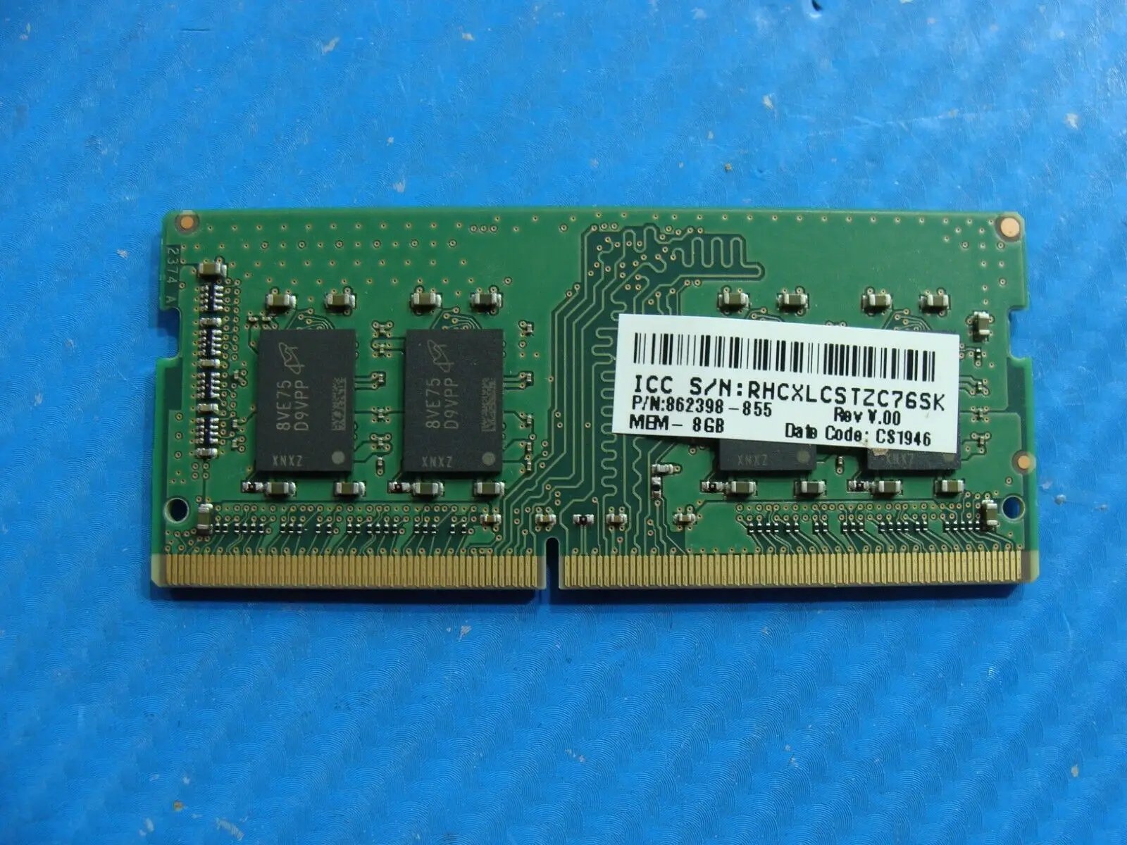 HP 17-by1033dx So-Dimm Micron 8GB 1Rx8 Memory RAM PC4-2666V MTA8ATF1G64HZ-2G6E1