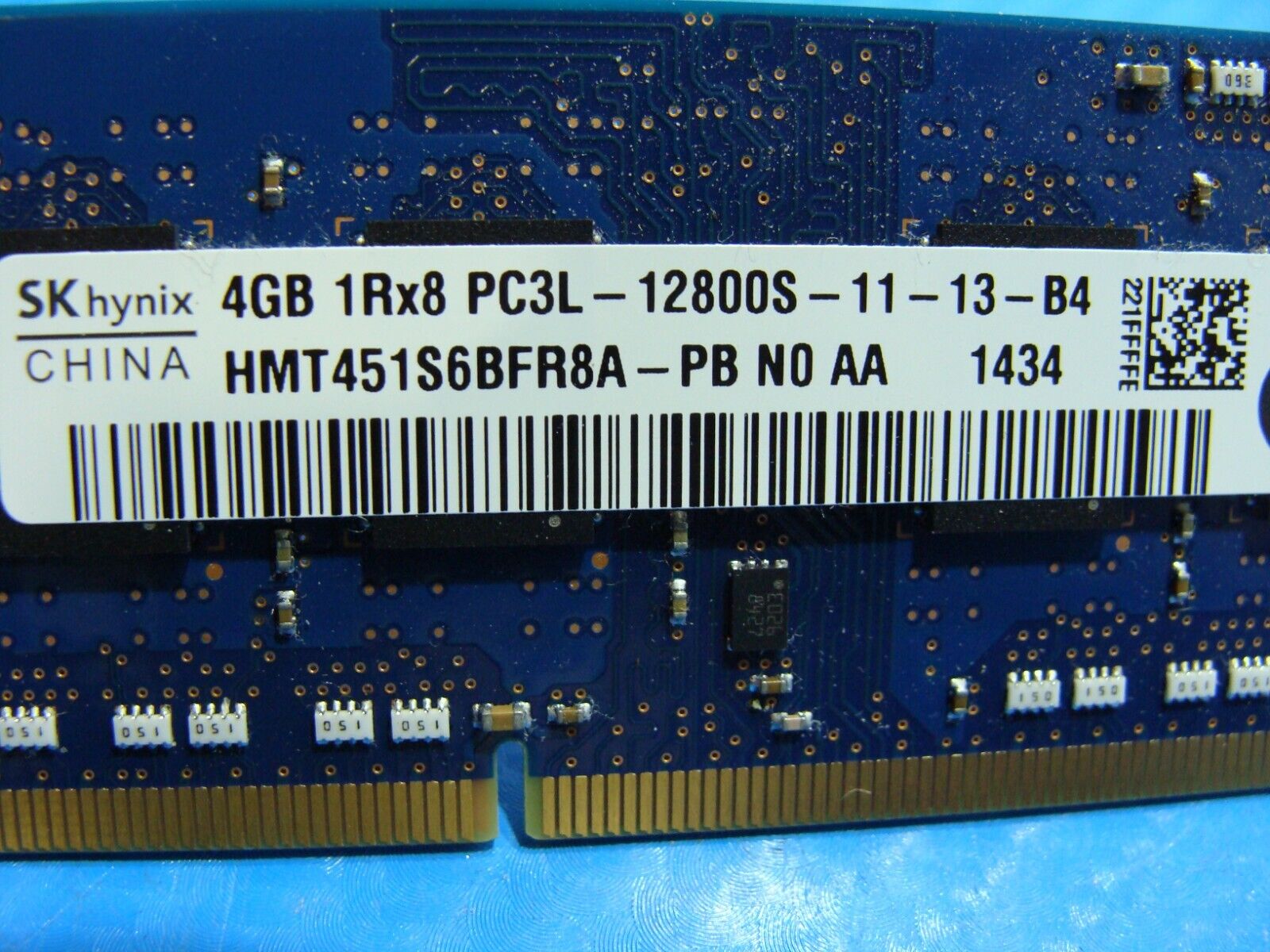 HP 15-r030wm SK Hynix 4GB 1Rx8 PC3L-12800S SO-DIMM Memory RAM HMT451S6BFR8A-PB