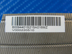 Toshiba Satellite C655 15.6" Genuine Laptop CPU Cooling Heatsink V000220510 Toshiba