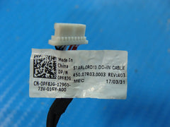 Dell Inspiron 15.6" 15 7579 OEM DC IN Power Jack w/Cable PF8JG 450.07R03.0003