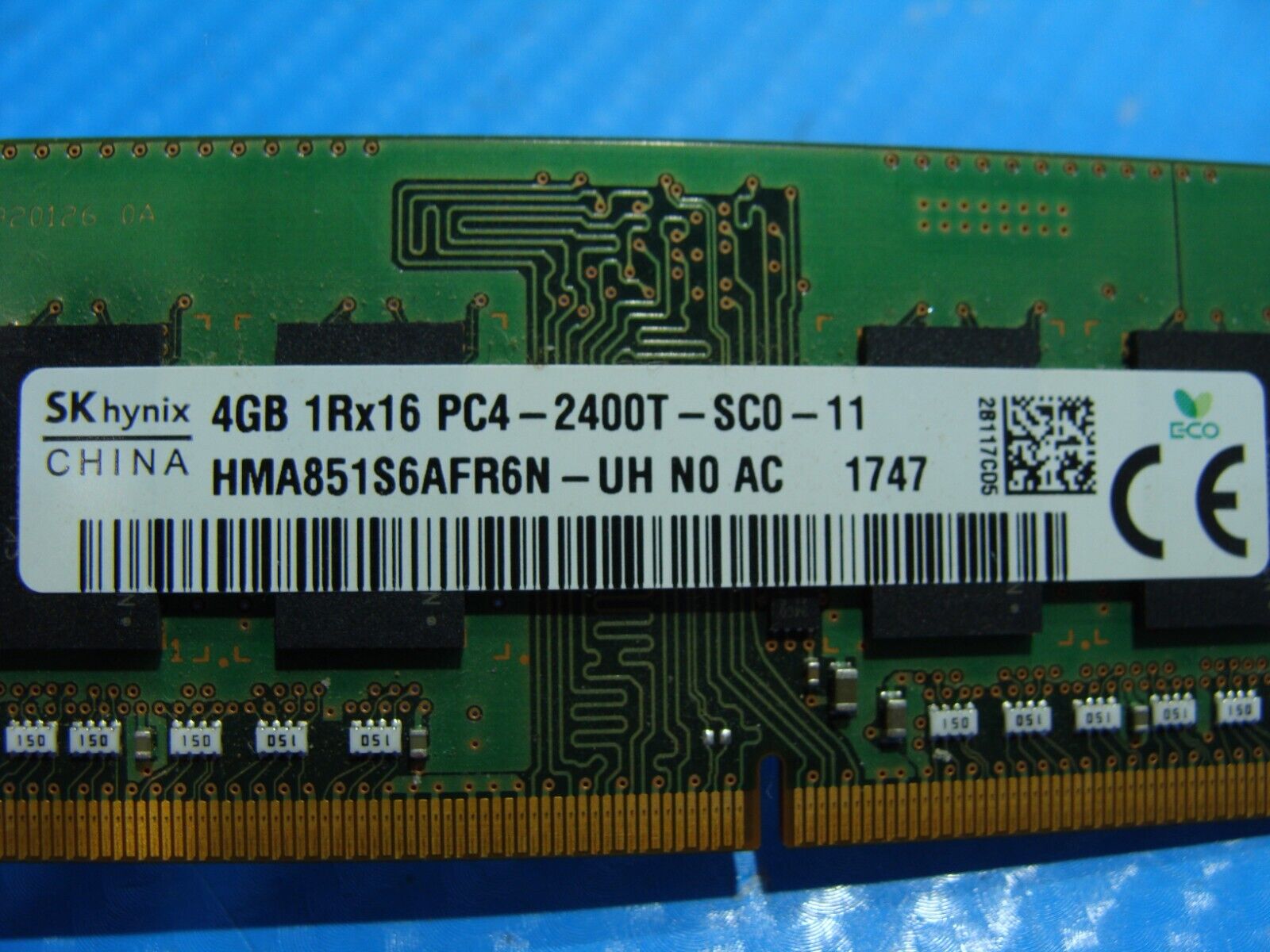 HP 17-an012dx SK Hynix 4GB 1Rx16 PC4-2400T Memory RAM SO-DIMM HMA851S6AFR6N-UH