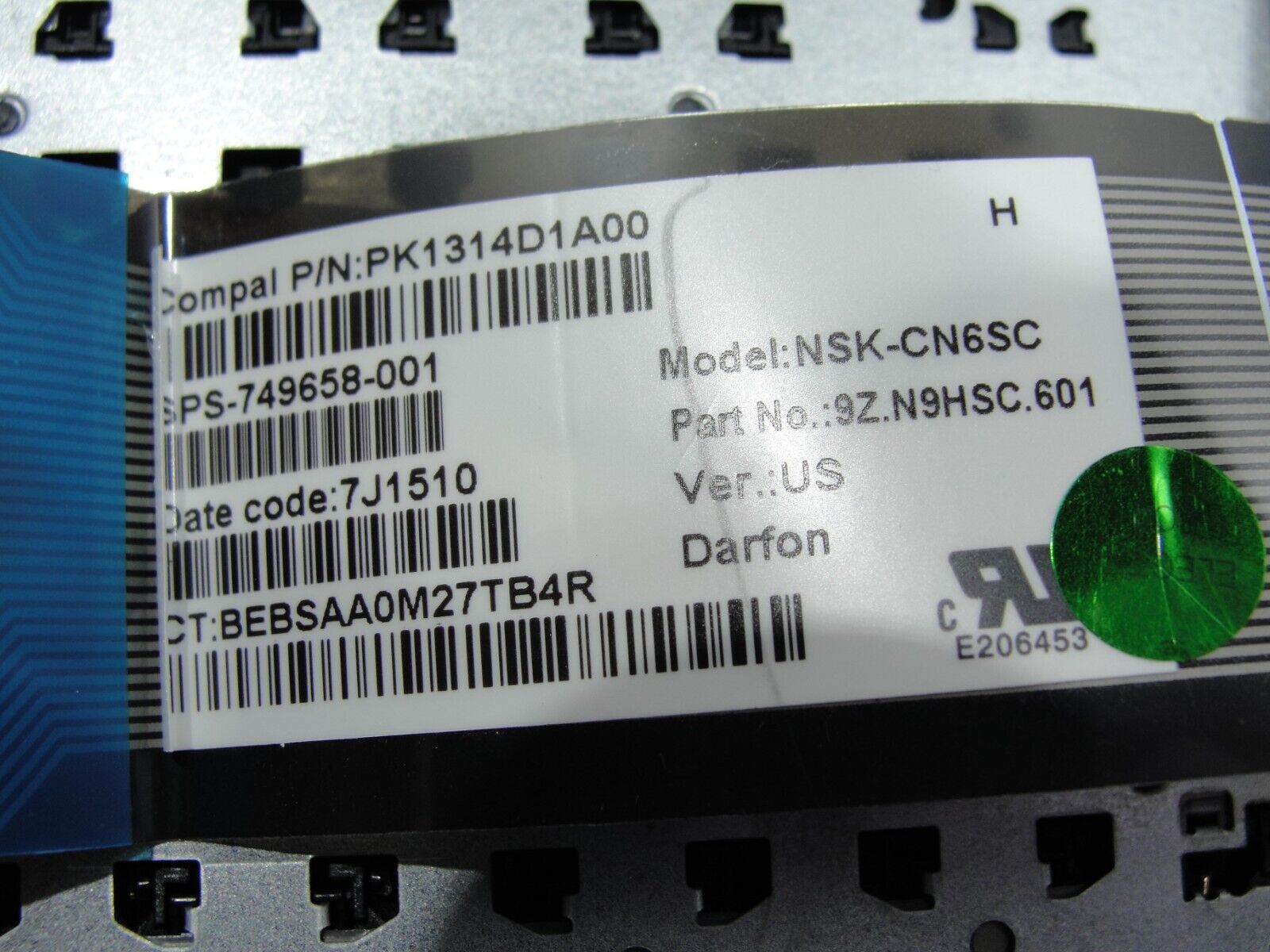 HP TS 15-r052nr 15.6