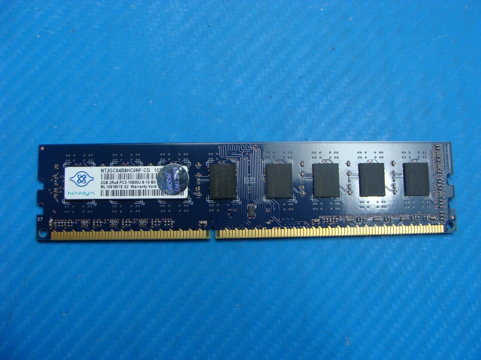 Dell 8100 Nanya 2GB 2Rx8 PC3-10600U DIMM Memory RAM NT2GC64B8HC0NF-CG 