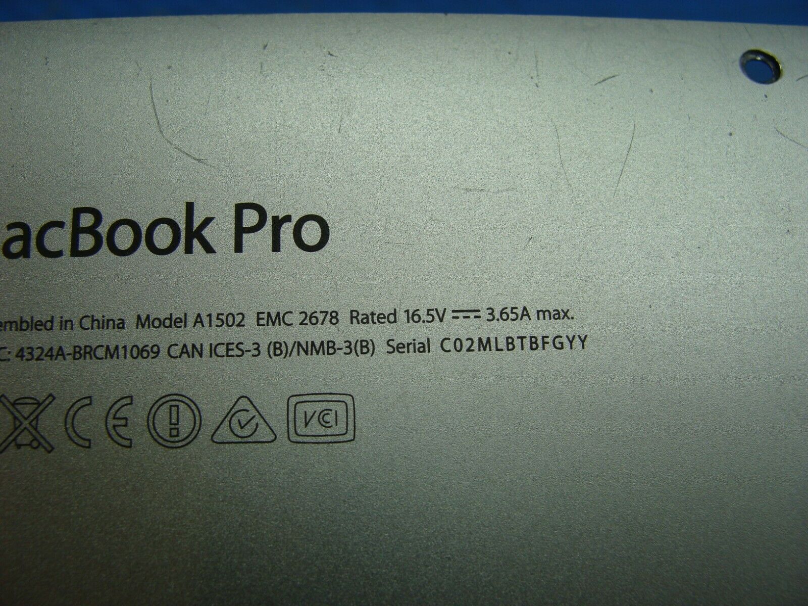 MacBook Pro A1502 13