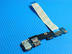 HP Chromebook x360 14" 14 G1 OEM Laptop USB I/O Board w/ Cable LS-G632P HP