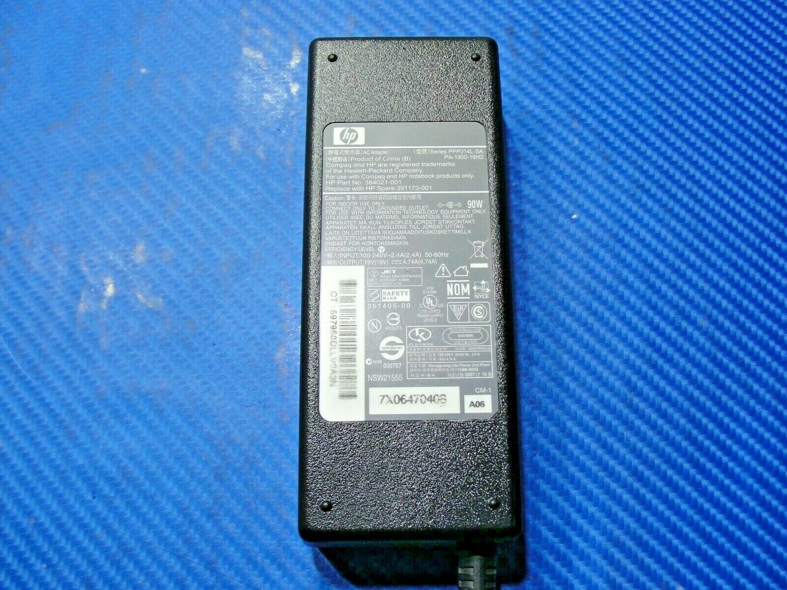 Genuine HP 90w 7mm Tip AC Adapter Charger 90w 19v 4.74a HP P/N:384021-001 - Laptop Parts - Buy Authentic Computer Parts - Top Seller Ebay