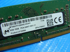 Dell 15 5577 Micron 8GB 1Rx8 PC4-2400T Memory RAM SO-DIMM MTA8ATF1G64HZ-2G3H1