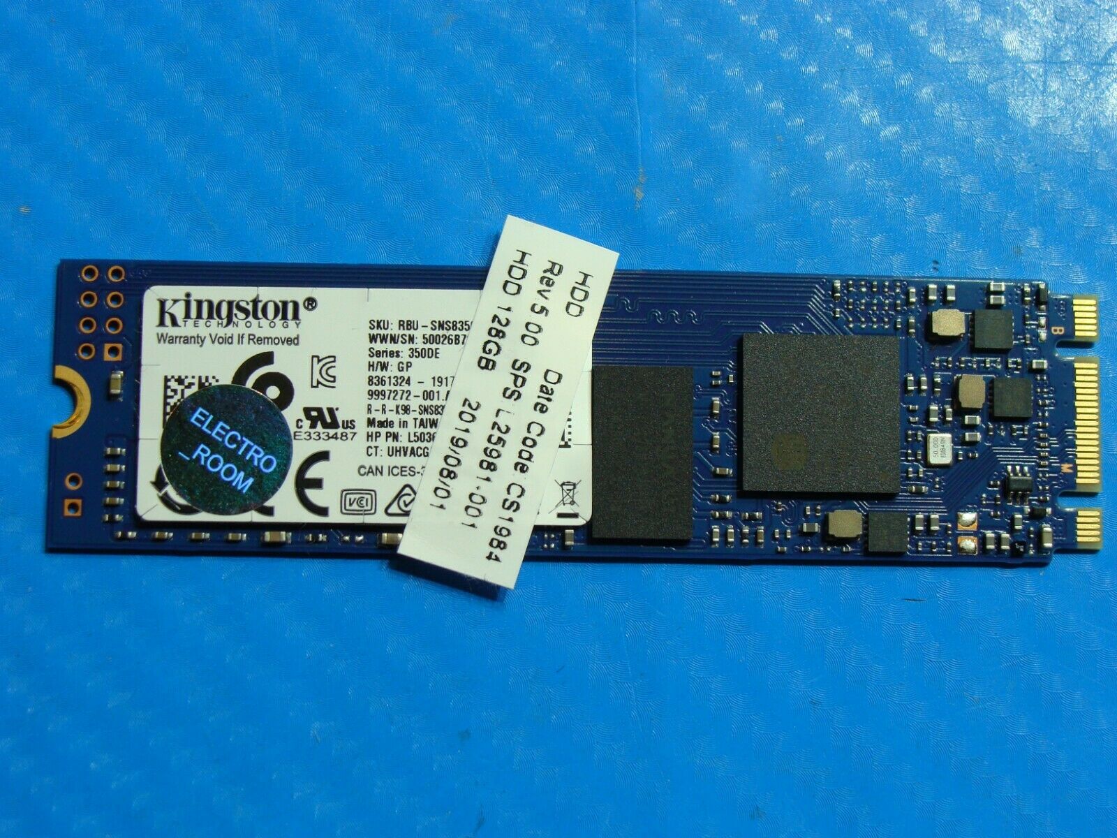 HP 14-cf0012dx Kingston 128GB SATA M.2 SSD Solid Drive SNS8350DES3 L25981-001 - Laptop Parts - Buy Authentic Computer Parts - Top Seller Ebay