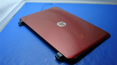 HP 15-f272wm 15.6" Genuine Laptop RED LCD Back Cover w/ Front Bezel EAU6500307A 