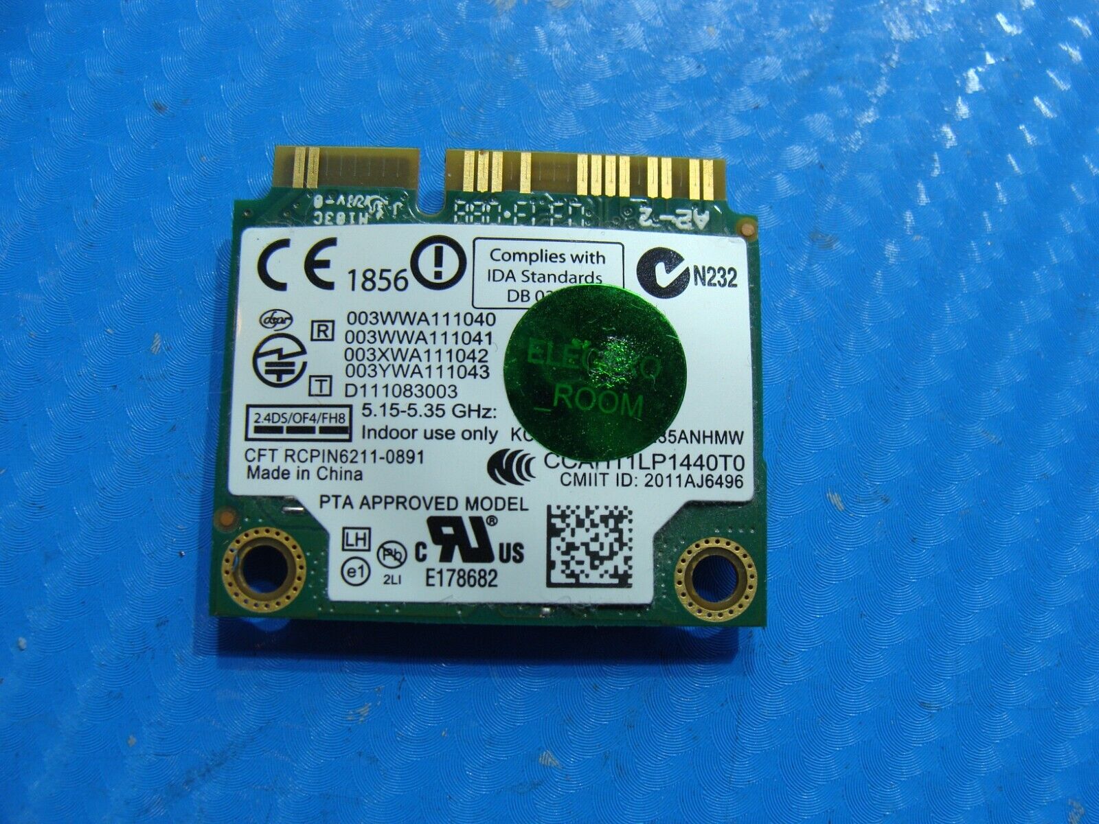 Sony Vaio 13.3” SVS131E21T SVS13138CCB Wireless WiFi Card 6235ANHMW 670292-001