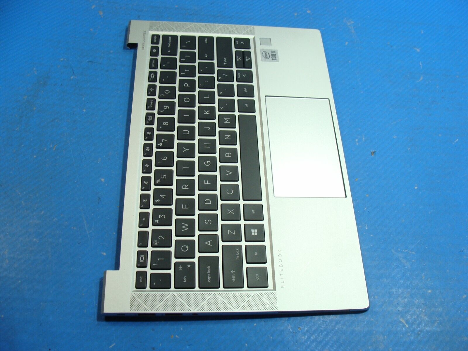 HP EliteBook 830 G7 13.3 OEM Palmrest w/Touchpad Backlit Keyboard M46071-001