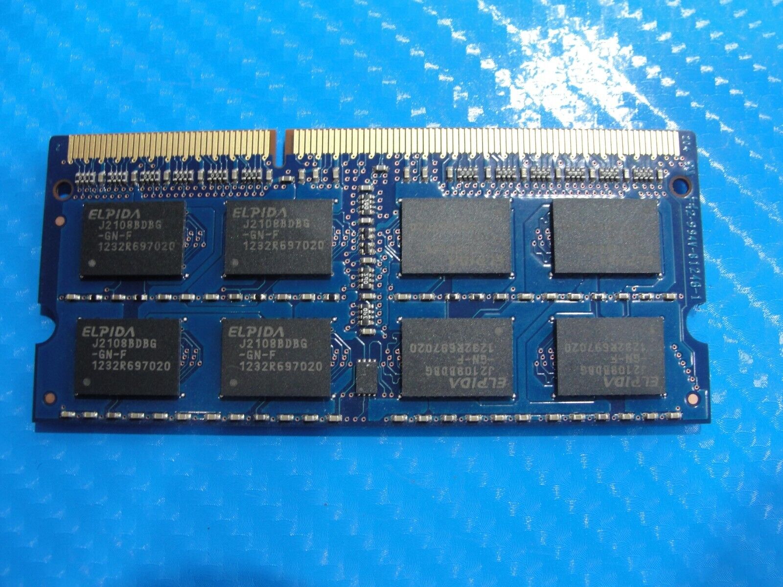 MacBook A1278 So-Dimm Elpida 4Gb Memory pc3-12800s-11-10-f3 ebj41uf8bdu0-gn-f 