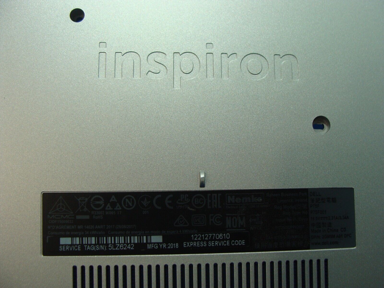 Dell Inspiron 15.6