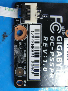 Gigabyte 15.6" P55 V4 Genuine Laptop Power Button Board w/Cable GC-P55PB - Laptop Parts - Buy Authentic Computer Parts - Top Seller Ebay