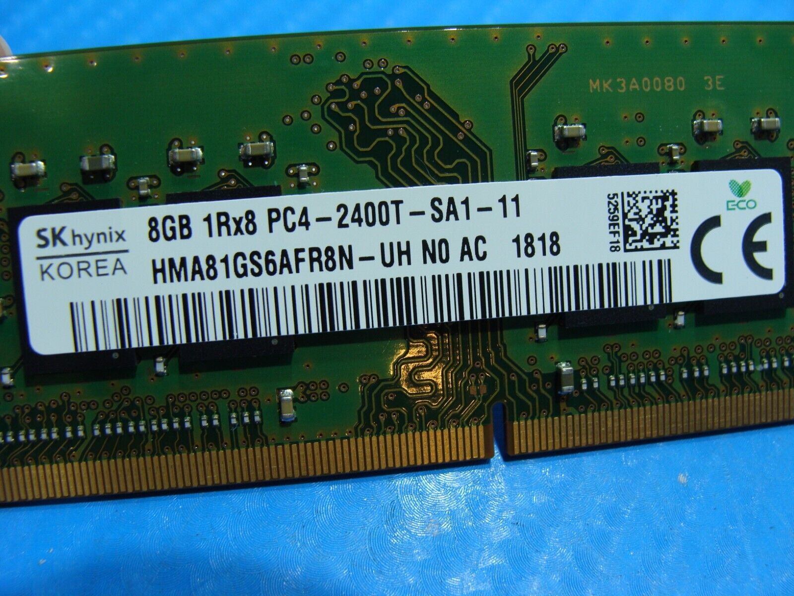 Dell 7480 SK Hynix 16GB (2x8GB) PC4-2400T Memory RAM SO-DIMM HMA81GS6AFR8N-UH