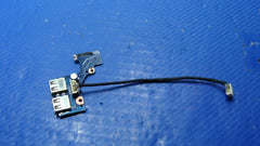 Samsung 15.6"NP-RC512-A01US Dual USB Power Button Board w/Cable BA92-07515A GLP* Samsung