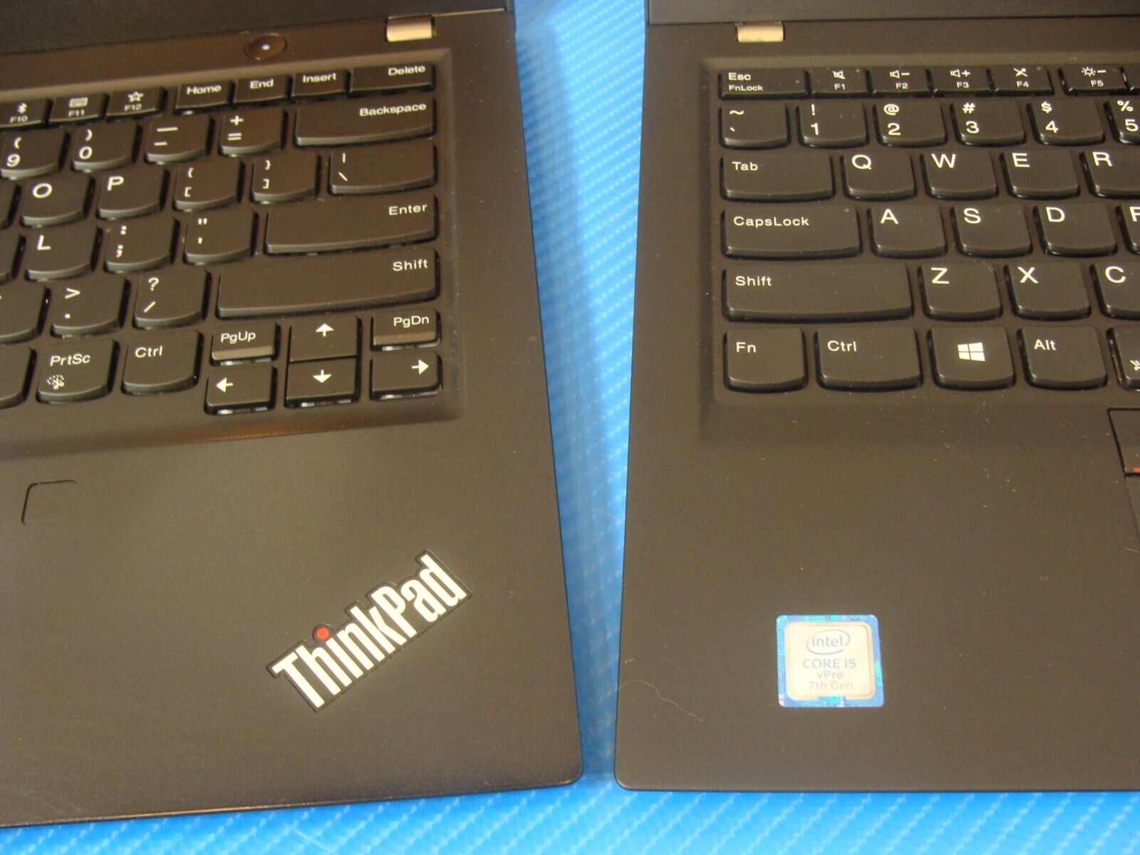 Lot of 2 GR8 Lenovo ThinkPad T490s + X1 Carbon Powerful Grade A Everything Works