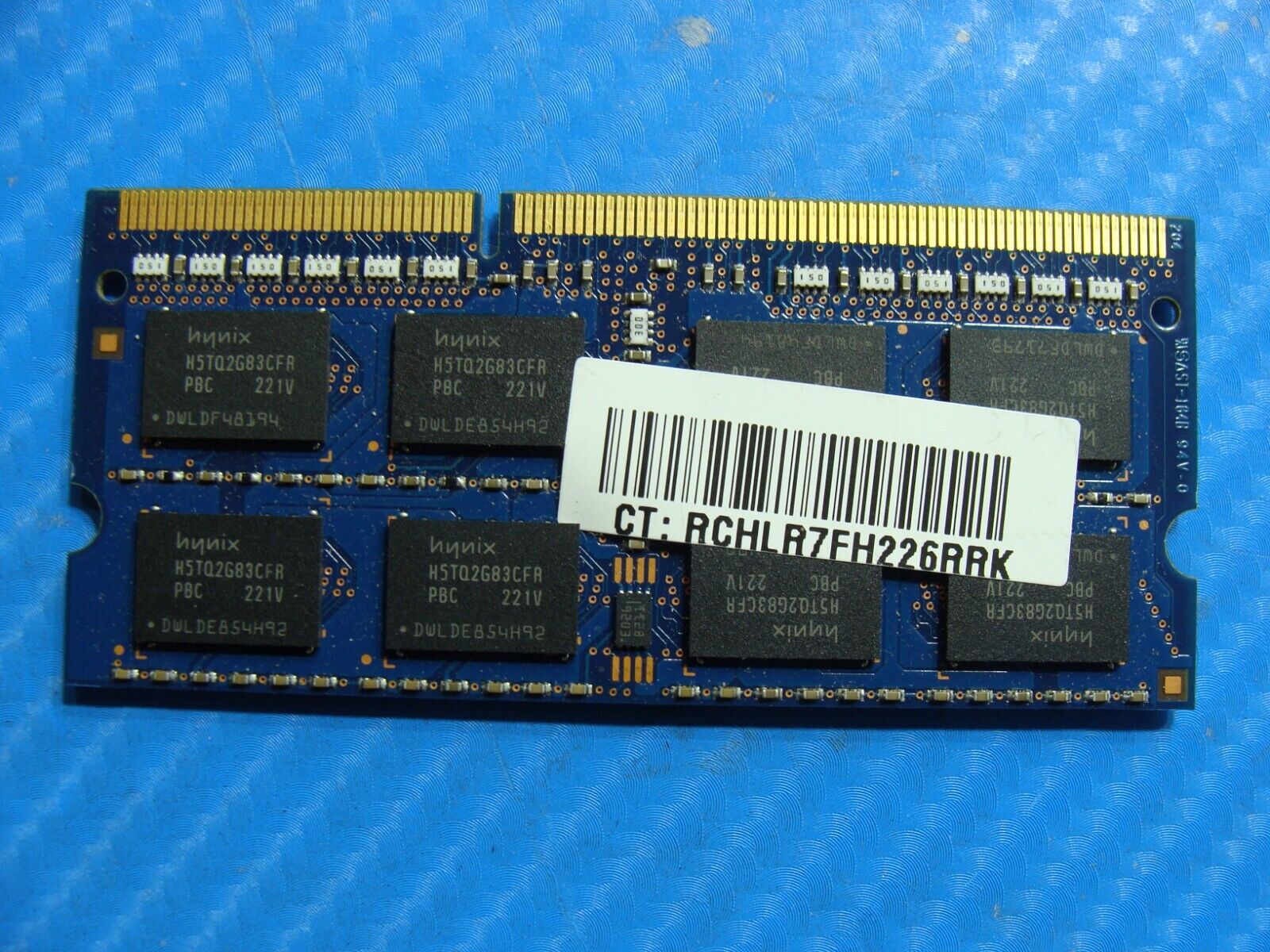 HP  8460P Hynix 4GB 2Rx8 PC3L-12800S Memory RAM SO-DIMM HMT351S6CFR8C-PB