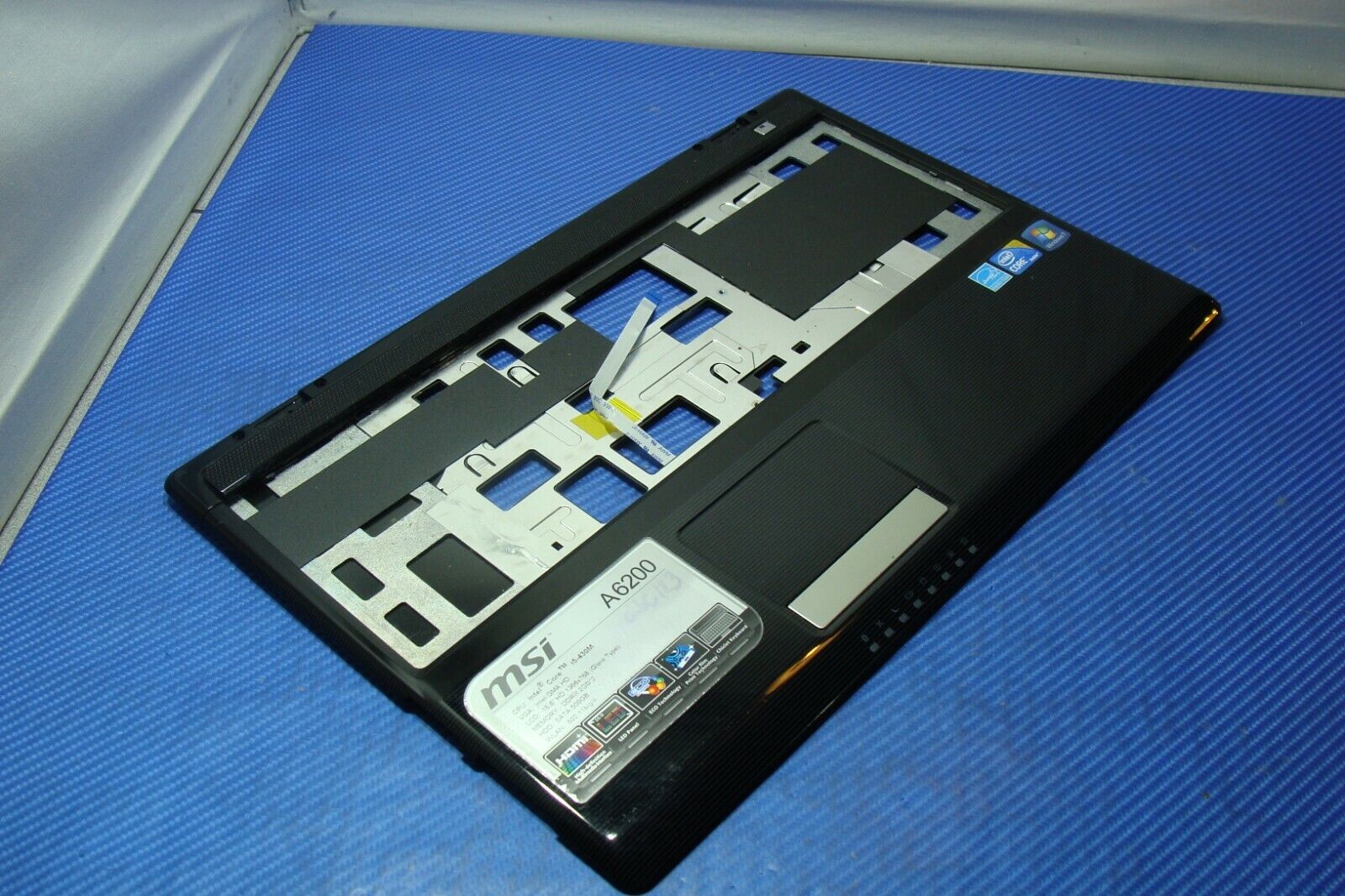 MSI 15.6 A6200 Genuine Laptop Palmrest w/TouchPad 683C211Y31A E2P-683C211-Y31