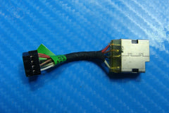 HP 15-f100dx 15.6" Genuine DC In Power Jack w/Cable 730932-fd1 