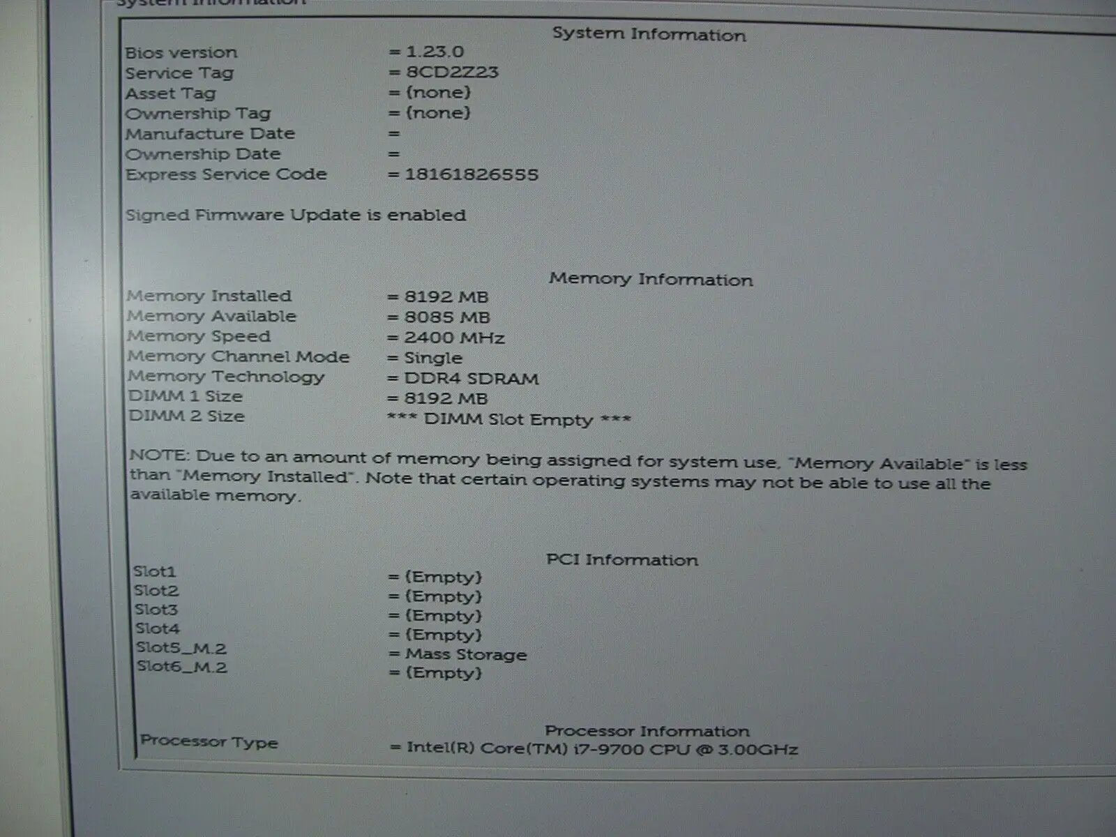 Mobile HS + Wifi + Dell Optiplex 3070 Tower Intel i7-9700 3.0GHz 8GB 512GB SSD