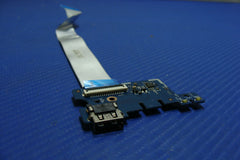 HP 15-ay163nr 15.6" Genuine Laptop USB Card Reader Board w/ Cable LS-D702P HP