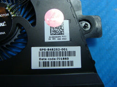 HP ZBook 15.6" 15 G3 Genuine Laptop CPU Cooling Fan 848252-001 - Laptop Parts - Buy Authentic Computer Parts - Top Seller Ebay