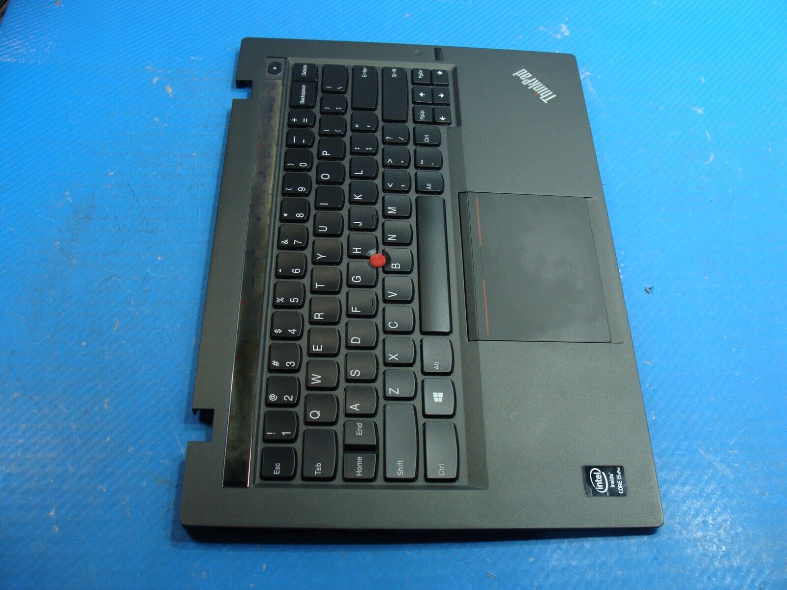 Lenovo ThinkPad 14” X1 Carbon OEM Laptop Palmrest w/TouchPad Keyboard 0C45108