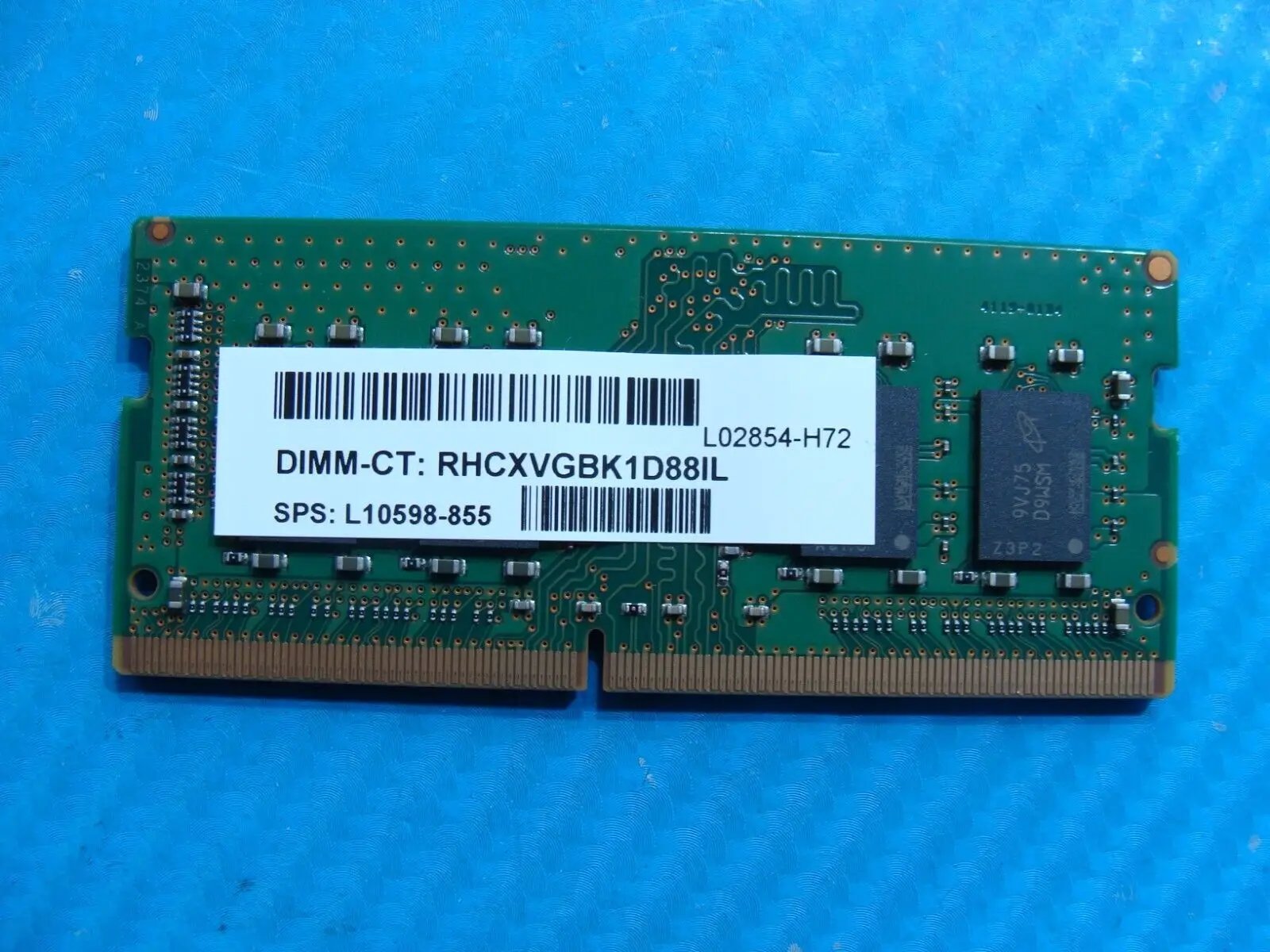 HP 15m-dr1012dx So-Dimm Micron 8GB 1Rx8 Memory PC4-3200AA MTA8ATF1G64HZ-3G2J1