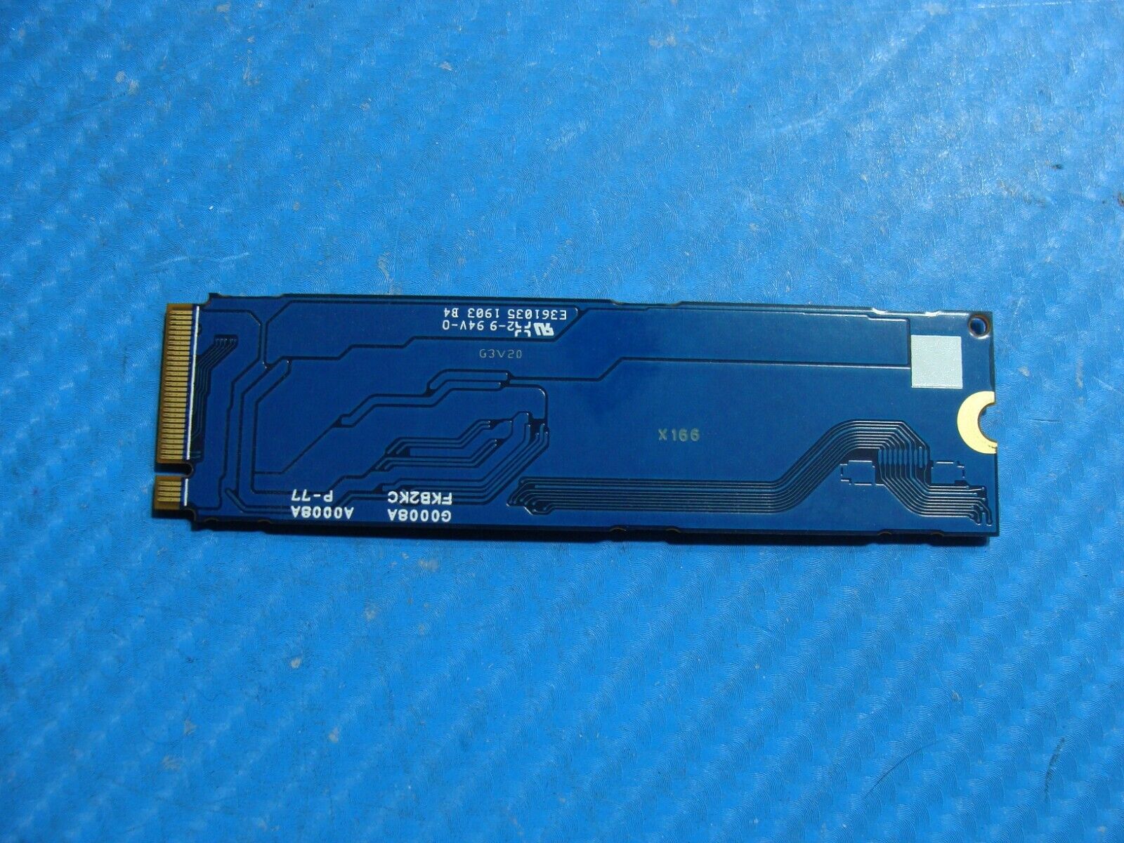 Dell XPS 15 7590 Kioxia 256GB NVMe M.2 SSD Solid State Drive KXG60ZNV256G 3VFCP