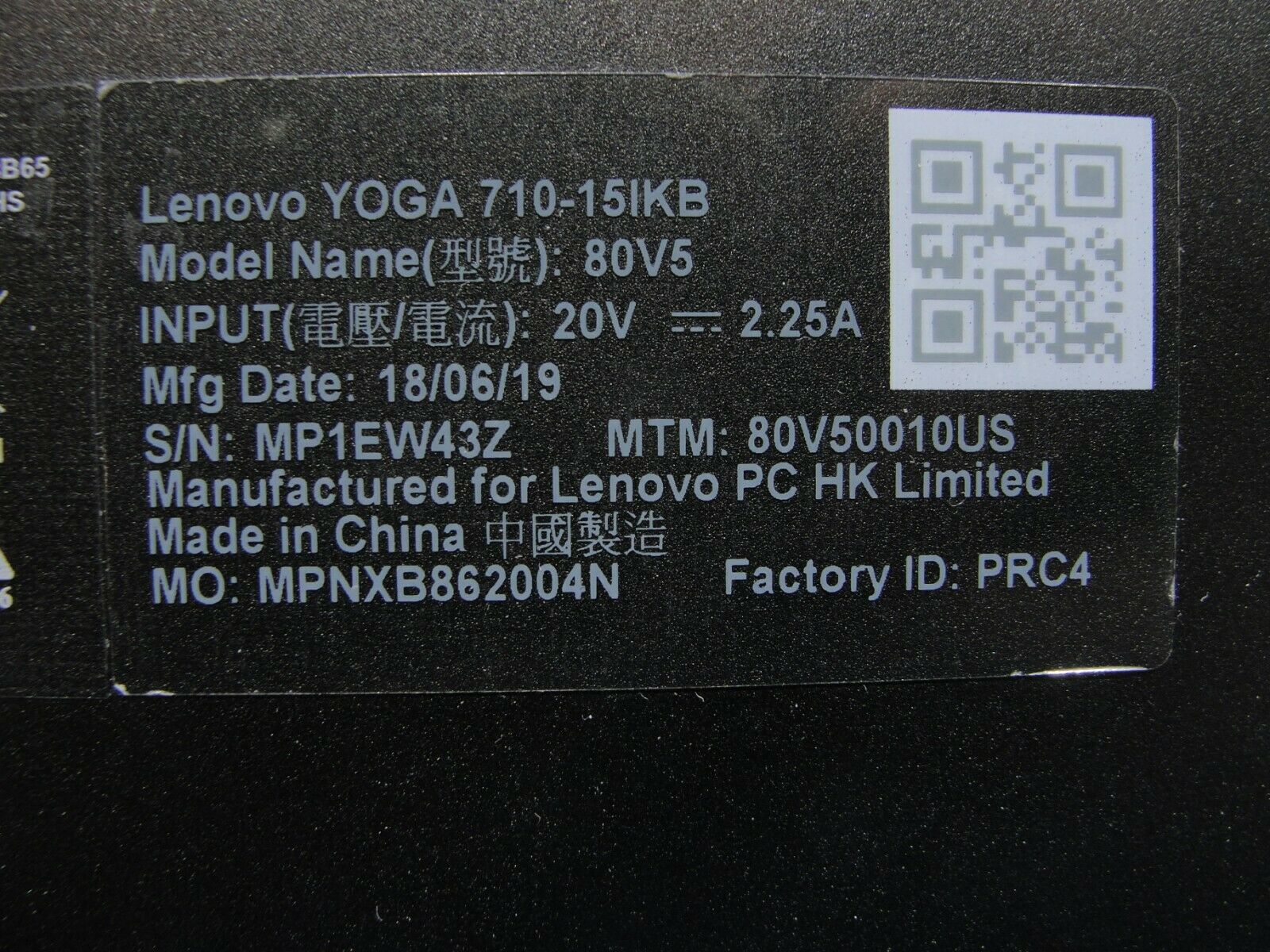 Lenovo Yoga 15.6