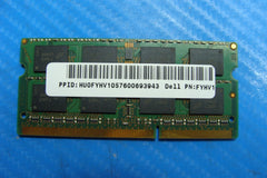 Dell 3521 So-Dimm Micron 4Gb Memory pc3-12800s-11-11-fp mt16jtf51264hz-1g6m1