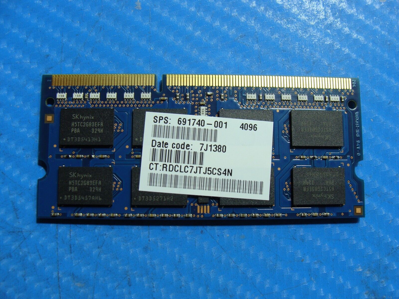 HP m6-k025dx SK Hynix 4GB 2Rx8 PC3L-12800S SO-DIMM Memory RAM HMT351S6EFR8A-PB