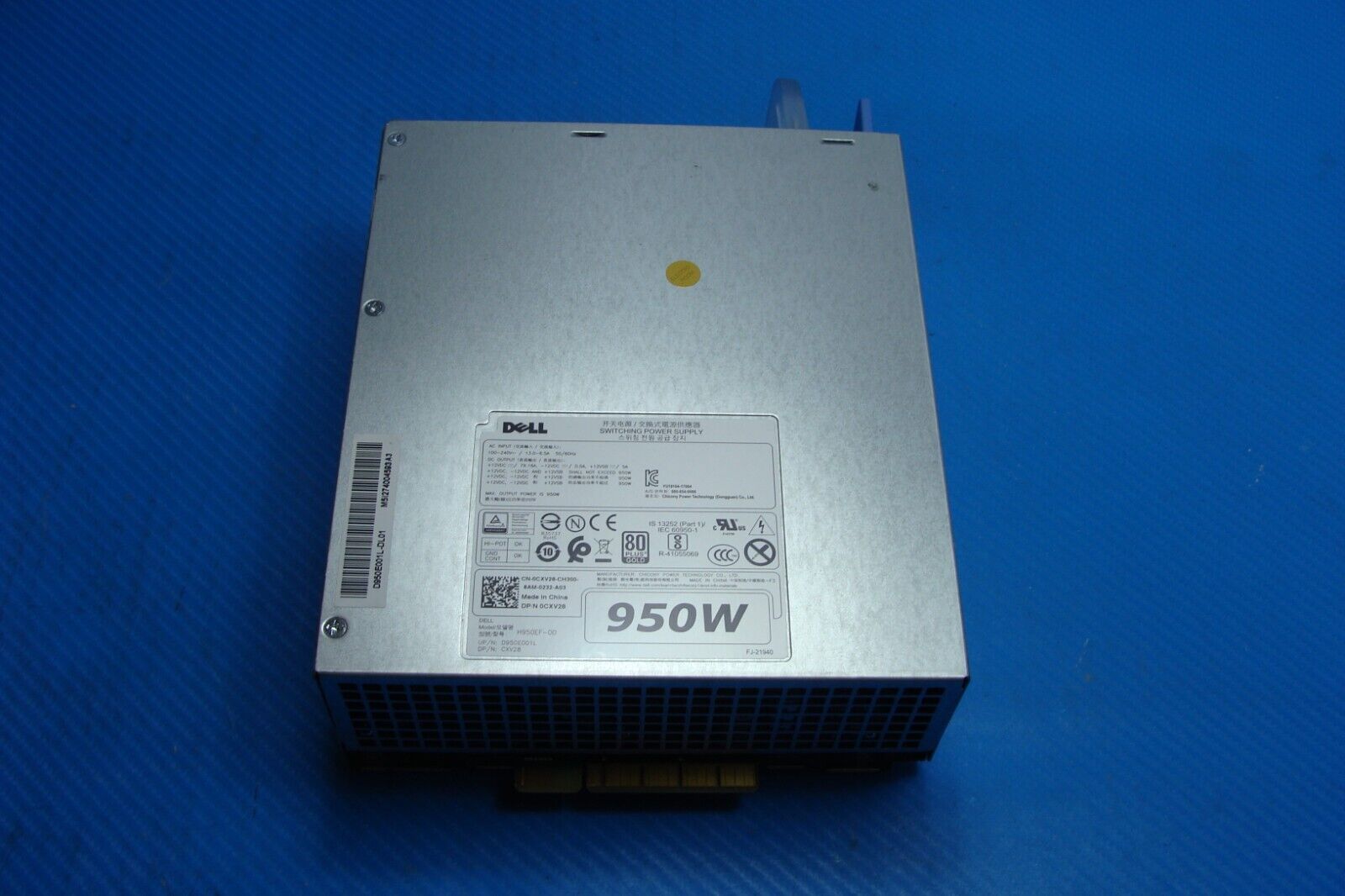 Dell Precision 5820 Genuine Desktop 950W Power Supply H950EF-00 CXV28