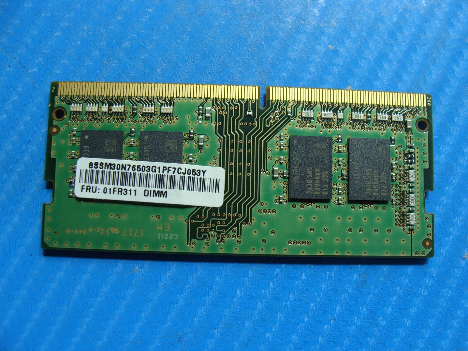 Lenovo T470 Samsung 4GB 1Rx8 PC4-2400T Memory RAM SO-DIMM M471A5143SB1-CRC