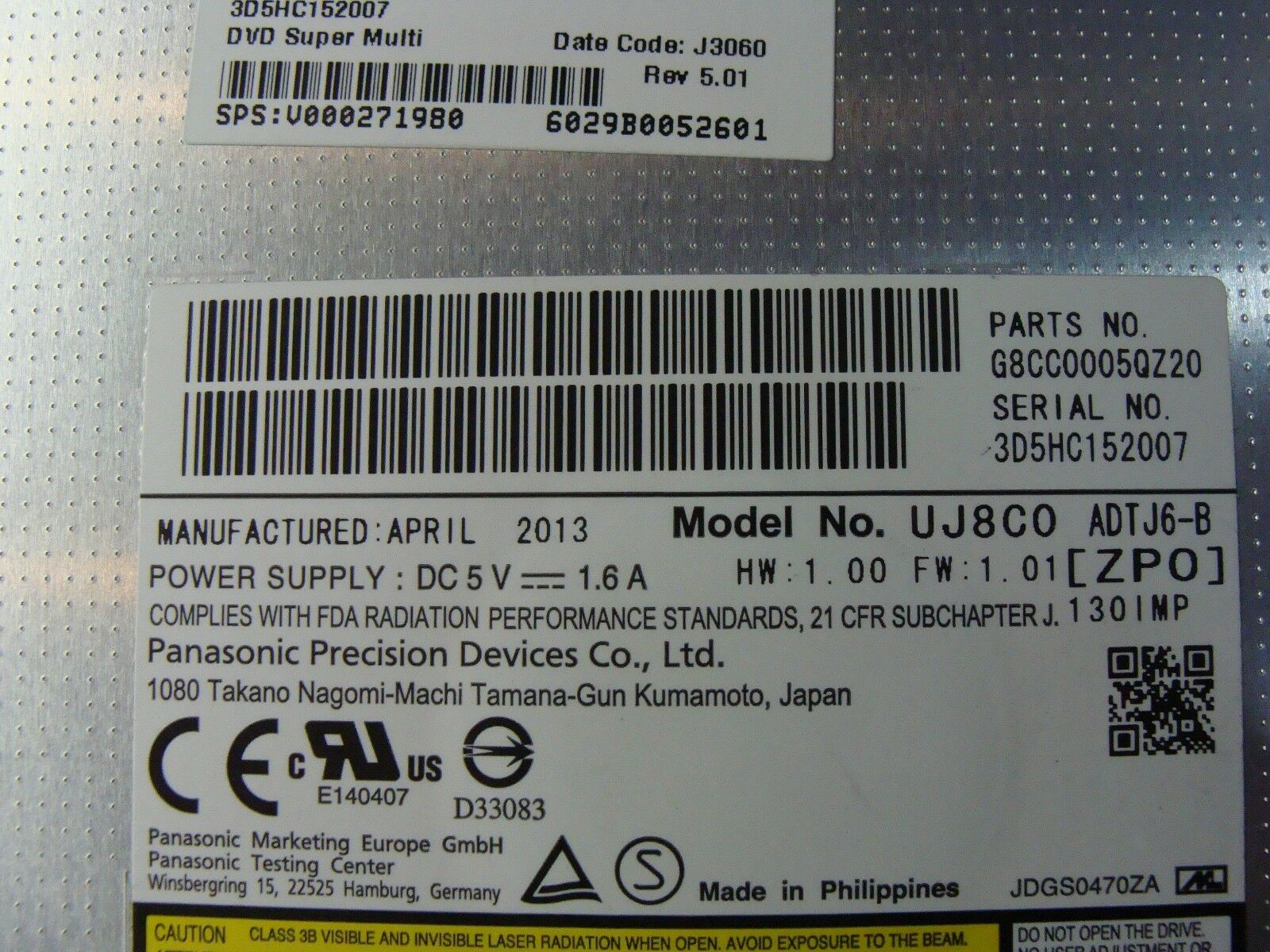 Toshiba C855D-S5201 15.6