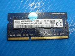 HP m1-u001dx SK Hynix 4Gb 1Rx8 Memory Ram So-Dimm PC3L-12800S HMT451S6BFR8A-PB