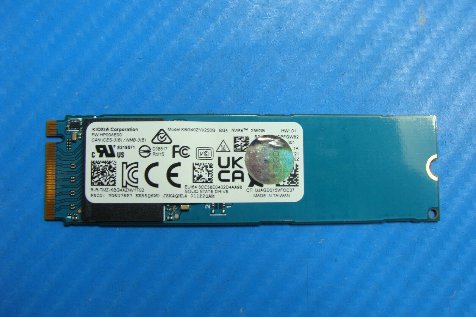HP 450 G8 Kioxia 256Gb M.2 NVMe SSD Solid State Drive kbg40znv256g - Laptop Parts - Buy Authentic Computer Parts - Top Seller Ebay