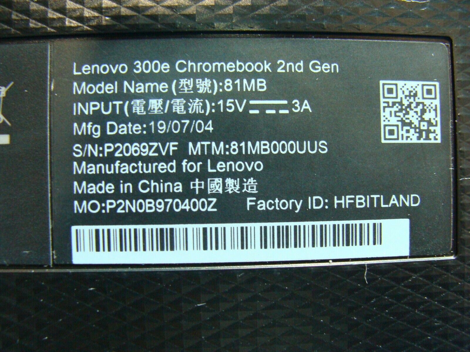 Lenovo Chromebook 11.6