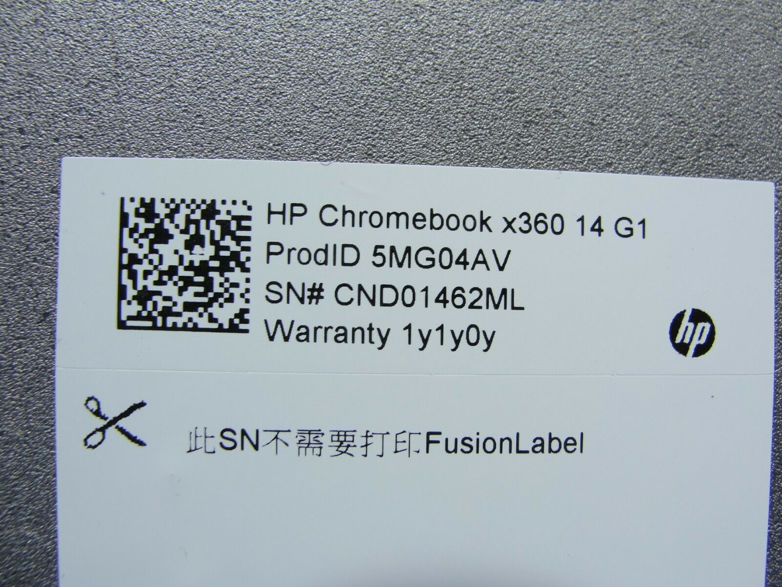 HP Chromebook x360 14