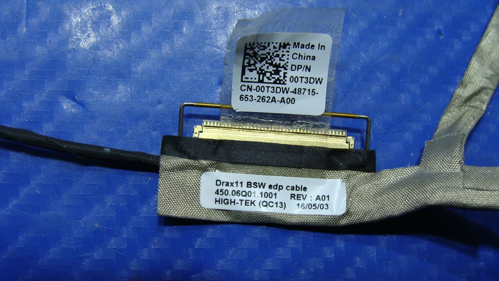 Dell Inspiron 11-3168 11.6 OEM LCD Video Cable w/WebCam 0T3DW 450.06Q01.1001 ER* - Laptop Parts - Buy Authentic Computer Parts - Top Seller Ebay