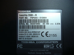 Toshiba Satellite 15.6" S50t-B Genuine Bottom Case Base Cover Black A000291580 Toshiba