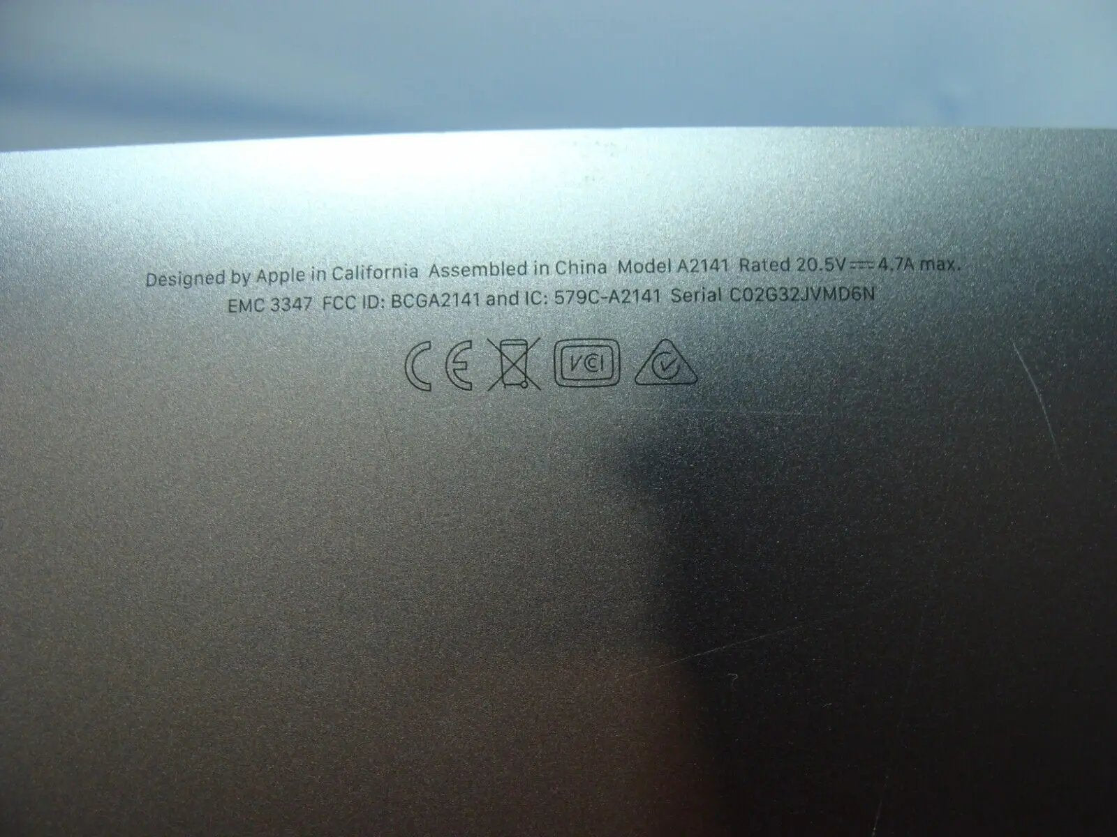 MacBook Pro A2141 16