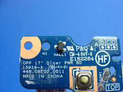 HP 17-x020nr 17.3" Genuine Laptop Power Button Board w/Cable 448.08E02.0011 HP