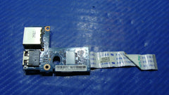 Lenovo IdeaPad Z570 15.6" Genuine Ethernet USB Port Board w/Cable 55.4PA03.021 Lenovo