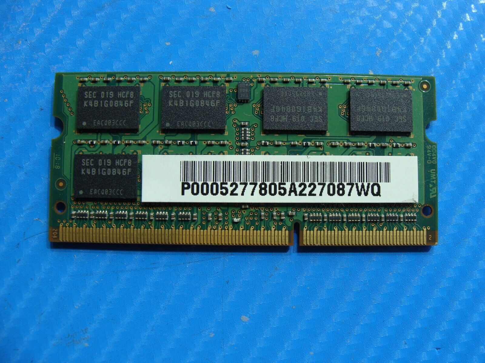 Toshiba L655D-S5050 So-Dimm Samsung 2Gb 2Rx8 Memory PC3-8500S M471B5673FH0-CF8