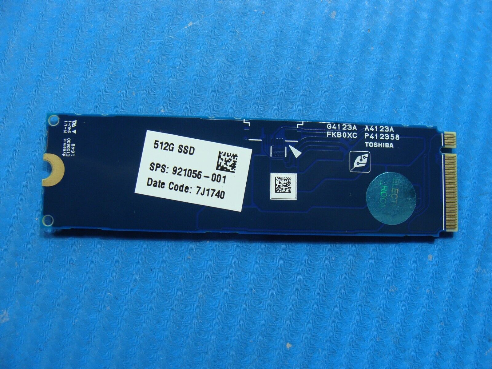 HP 15 G4 Toshiba 512GB M.2 NVMe SSD Solid State Drive THNSN5512GPU7 829094-005