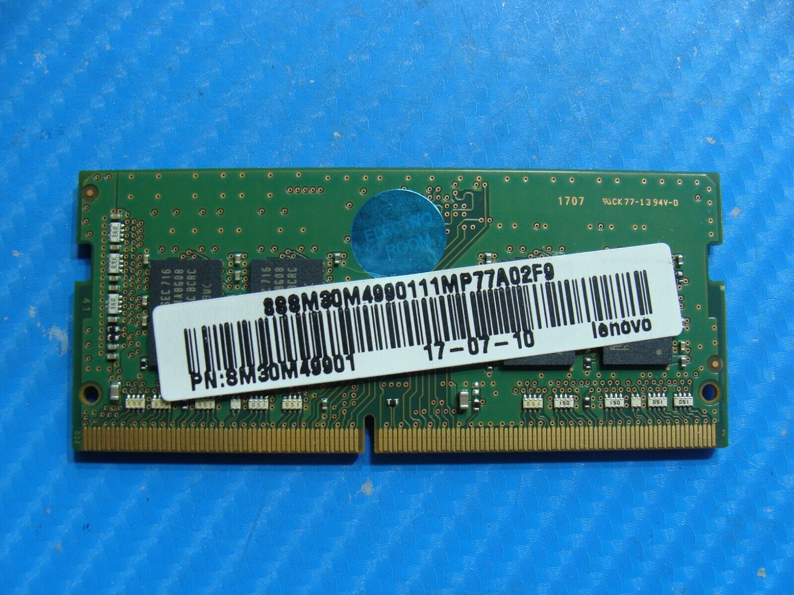 Lenovo 720-15IKB Samsung 8GB 1Rx8 PC4-2400T Memory RAM SO-DIMM M471A1K43CB1-CRC