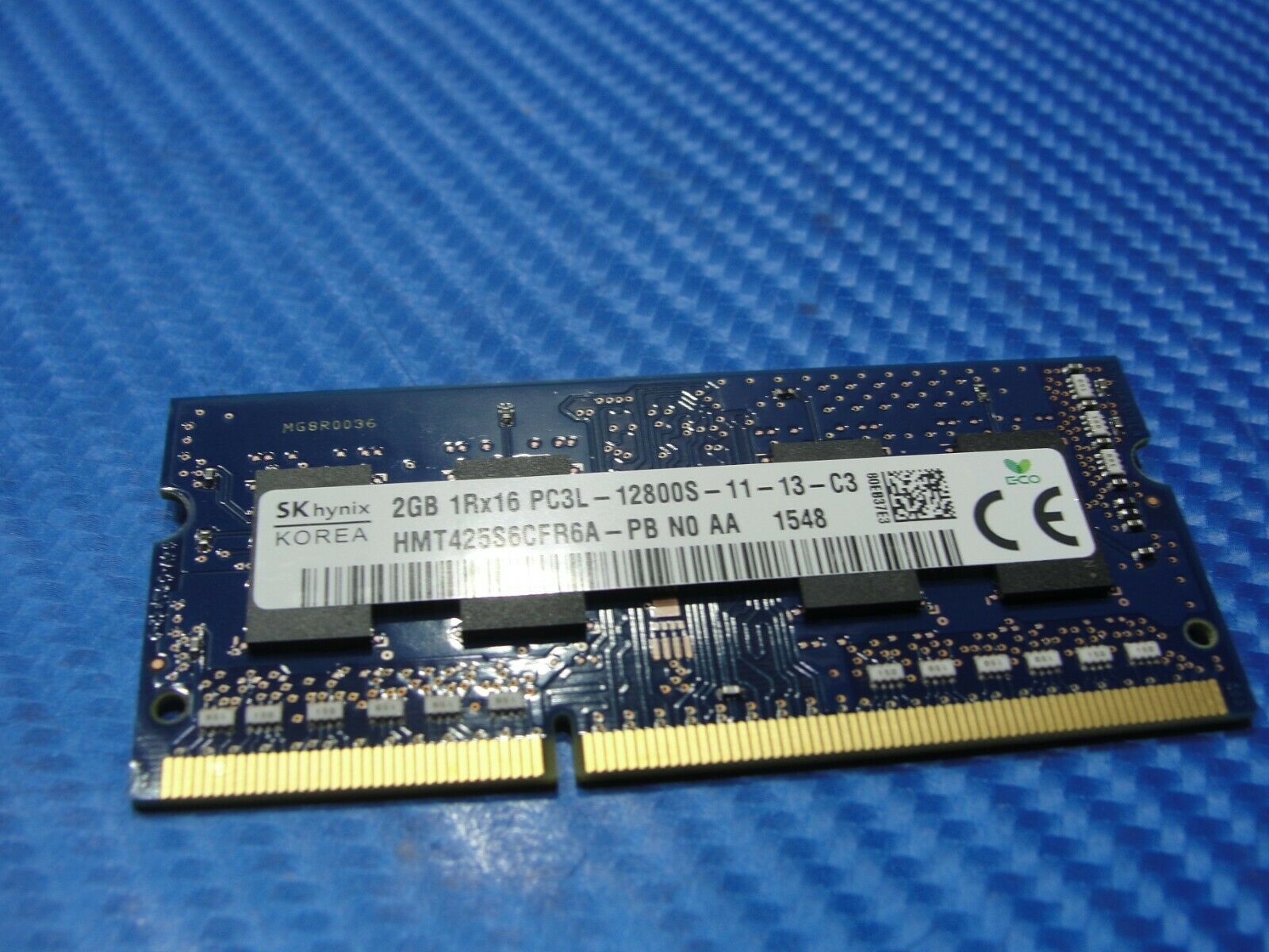 Dell 15 5558 SK Hynix 2GB 1Rx16 PC3L-12800S SO-DIMM Memory RAM HMT425S6CFR6A-PB SK Hynix